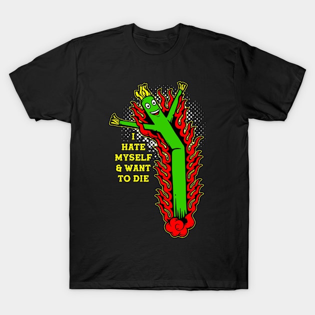 Waving to Death T-Shirt by MasticisHumanis